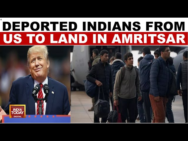 US Deports 104 Illegal Indian Immigrants, Including 13 Children, On Military Aircraft | India Today