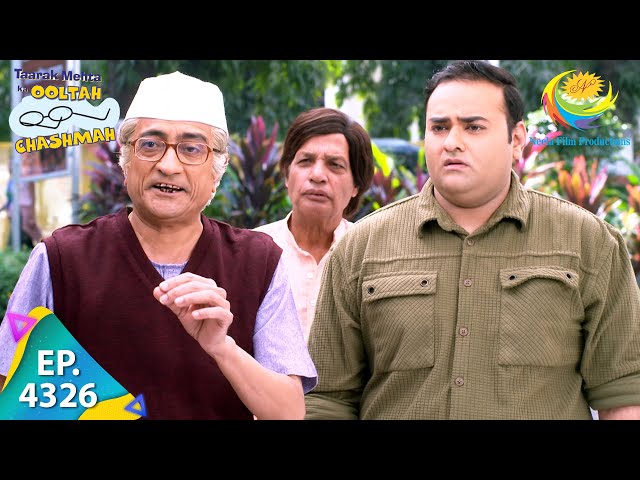 Bapuji Discuss Tapu's Marriage | Taarak Mehta Ka Ooltah Chashmah | Full Episode 4326 | 20 Feb 2025