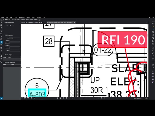 How to overlay documents in Bluebeam Revu