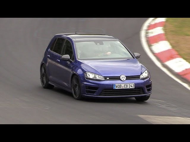 Volkswagen Golf R420 - 5-Cylinder ENGINE SOUNDS On The Nurburgring!