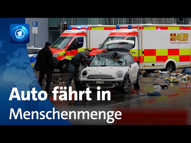 München: Mindestens 28 Verletzte bei Fahrt in Menschengruppe