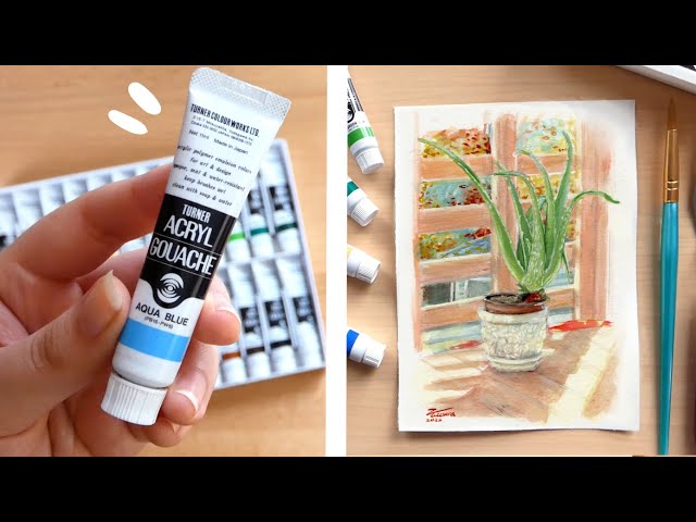 Is this the BEST gouache? | Turner acryl gouache review - Everything you need to know!