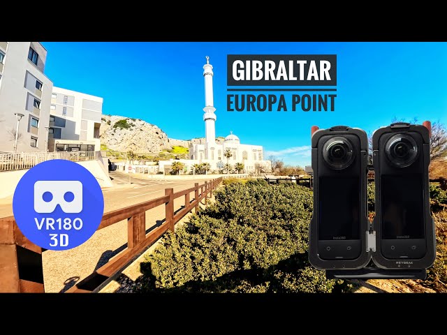 [8K][VR180][3D] Gibraltar Europa Point (Meta Quest 3 optimised)