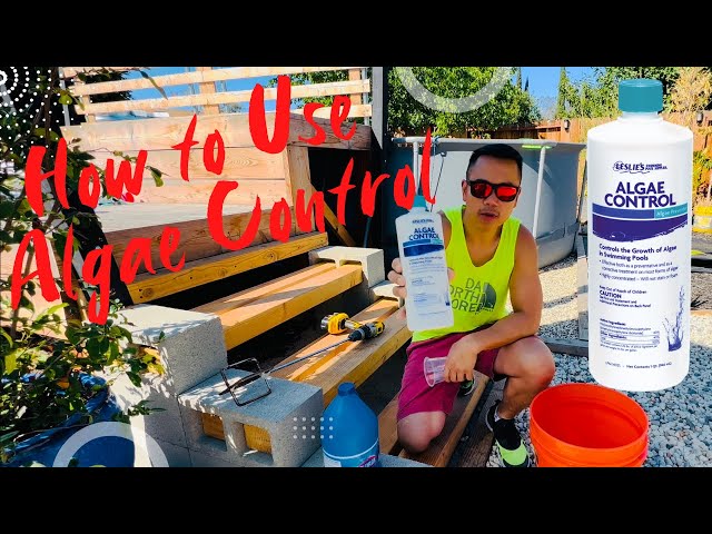 How To Use Algae Control For Above Ground Pool | Only Thing I Use To Get Rid Of Algae