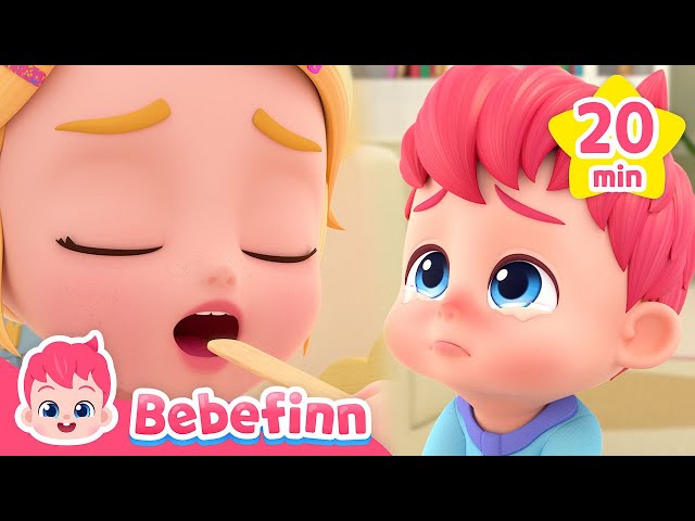 I've Got a Boo Boo 😢 ㅣBebefinn Song CompilationㅣNursery Rhymes for Kids