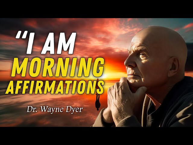 I AM Morning Affirmations For abundance, self-love, prosperity, success gratitude - Wayne Dyer