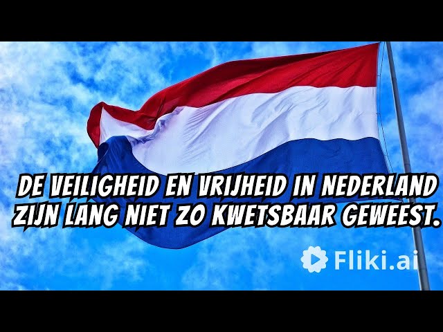 De veiligheid en vrijheid in Nederland zijn lang niet zo kwetsbaar geweest. API's zijn onveilig!