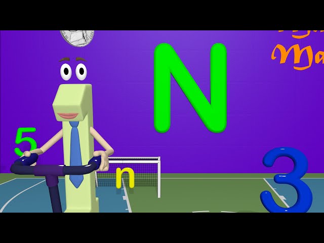 Learn the Letter N - 360° 3D VR Animated Kids Video