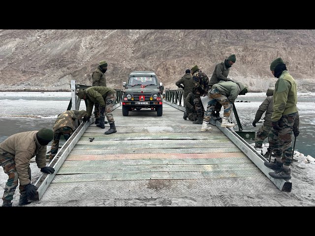 Constructed SHATSE TAKNAK temporary Bailey Bridge 2025