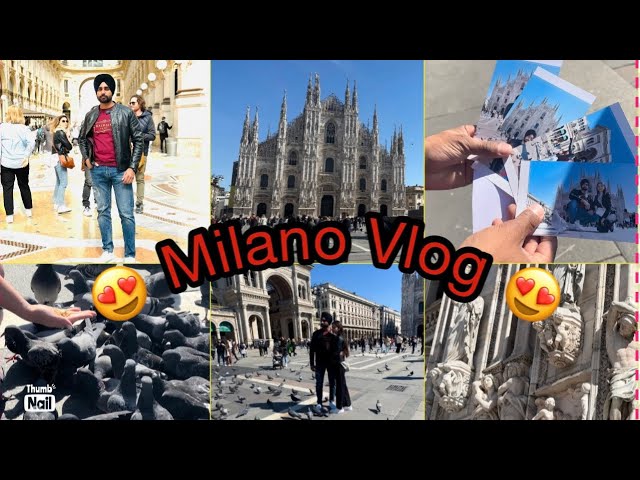 🇮🇹🇮🇹Habibi Come To Milan🇮🇹🇮🇹 |Piazza Duomo|   |Galleria Vittorio Emanuele| #vlog