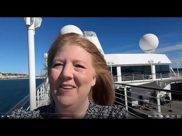 CRUISE NEWS! LIVE SAIL AWAY CANNES FRANCE FRENCH RIVIERA AZAMARA QUEST SEPT 2024