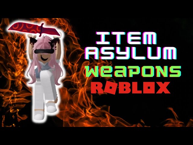 My Favorite Weapons in Item Asylum! Best weapon for Winning Battles"🗡🔫