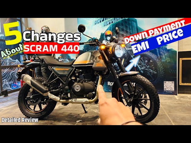 2025 Royal Enfield Scram 440  Finance | Down Payment and EMI All Model Price