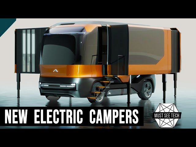 New Electric Campers and Recreational Vehicles for Emissions-Free Outdoor Adventures