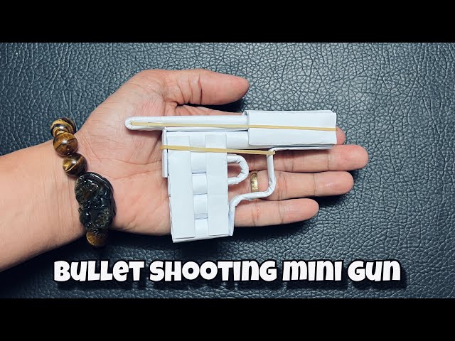 How To Make Mini Paper Gun Easy Tutorial