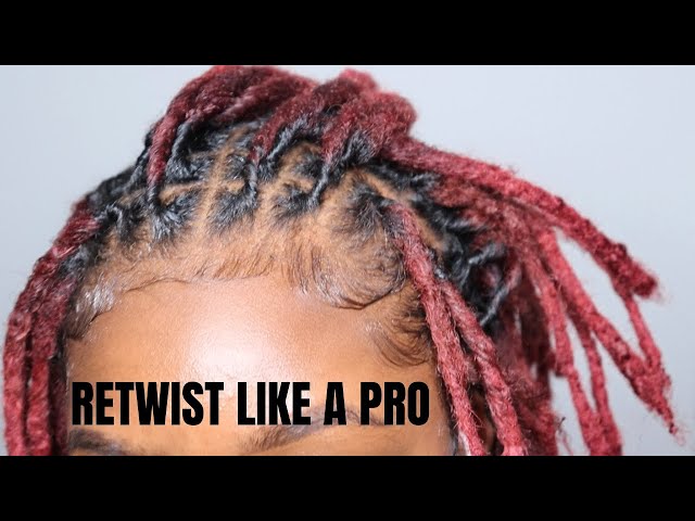 How To Retwist Loc New Growth By Yourself *DETAILED & BEGINNER FRIENDLY*