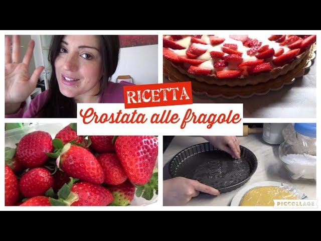 CROSTATA DI FRAGOLE 🍓  - Ricetta, o meglio ci proviamo! // Robertina