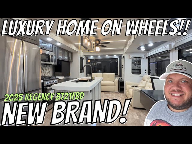 NEW BRAND | Redwood RV Makes a DESTINATION RV!? 2025 Regency 3721FDB