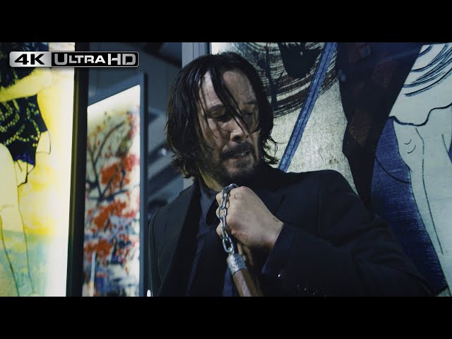 John Wick: Chapter 4 | 4K HDR | Nunchaku Fight Scene