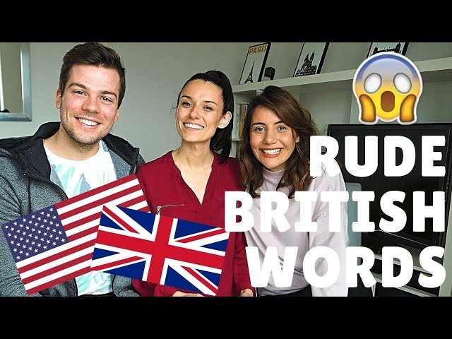 🇬🇧British Words That Are RUDE in America! 🇺🇸 | American vs British