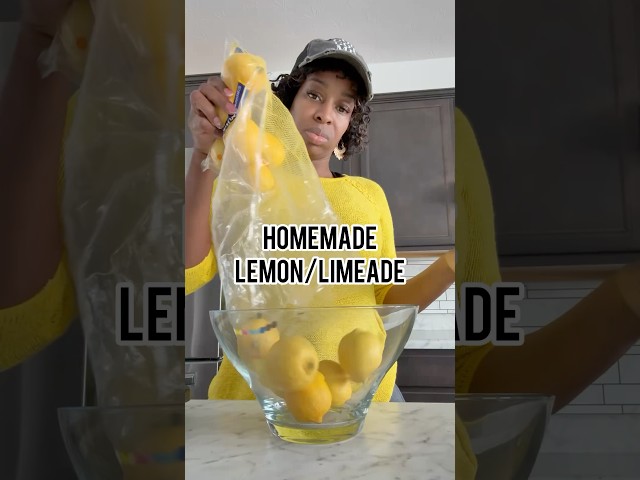 🍋The Best Homemade Lemonade. #highlights #cooking #recipe #drinks #food #diy