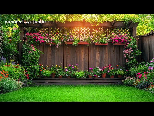 Outdoor Landscape 2025: Ideas for Flower Wall Gardens!