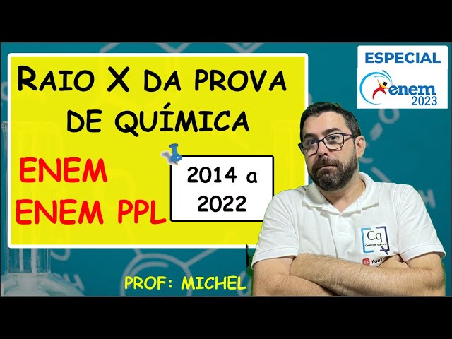 Raio X ENEM 2014 a 2022 - Química