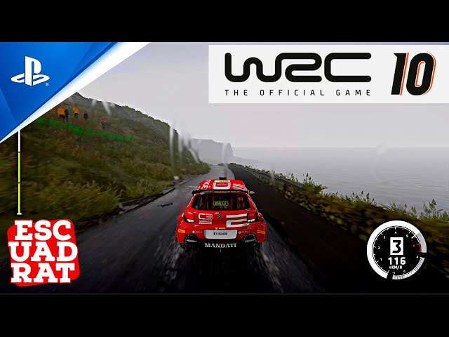 (PS5) WRC 10 FIA World Rally Championship Gameplay English - 4K 60Fps HDR UHD