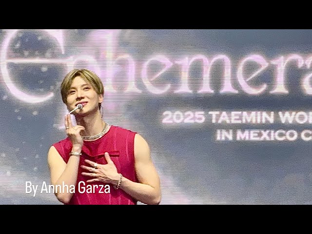 Ephemeral Gaze ✨Taemin✨ World Tour In Mexico City, Full Concert | 28-01-2025