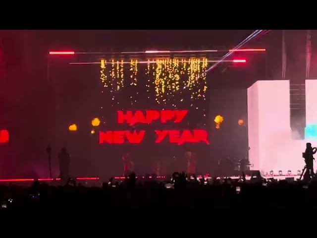 Fireworks Show At Diljit Dosanjh Ludhiana Grand Finale Show || New Year Wishes From Diljit Dosanjh