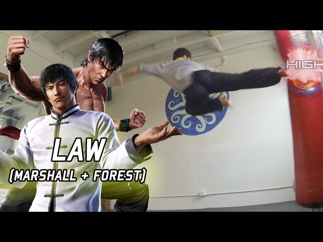 Real Life Tekken - LAW's Jeet Kune Do [Eric Jacobus]