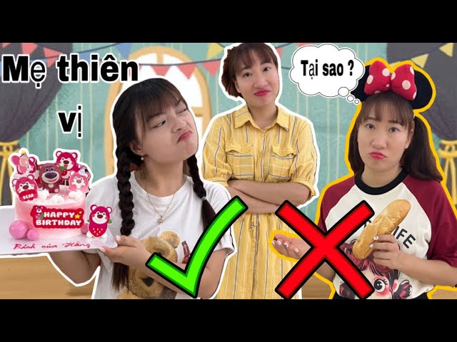 Người Mẹ Thiên Vị - Bánh Kem Gấu Dâu Và Chiếc Bánh Mì Rẻ Tiền| Tuyết Tuyết TV