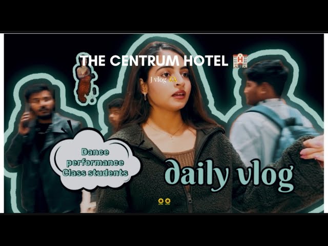 The centrum hotel dance parfomance class students //@janhvi_dubey 🏨🌻