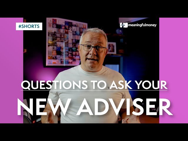 Questions to ask your NEW ADVISER | #shorts