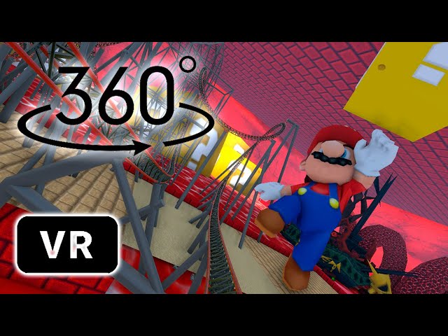 Mario Kart VR Roller Coaster: The Ultimate 360° Experience #video