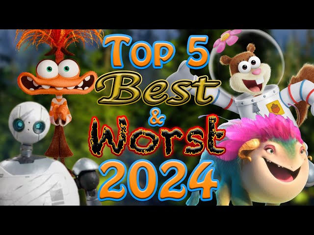 Top 5 Best and Worst Animated Films of 2024