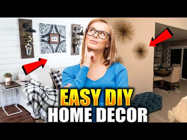 Easy DIY Projects That Will Give Your Home A Designer Look!