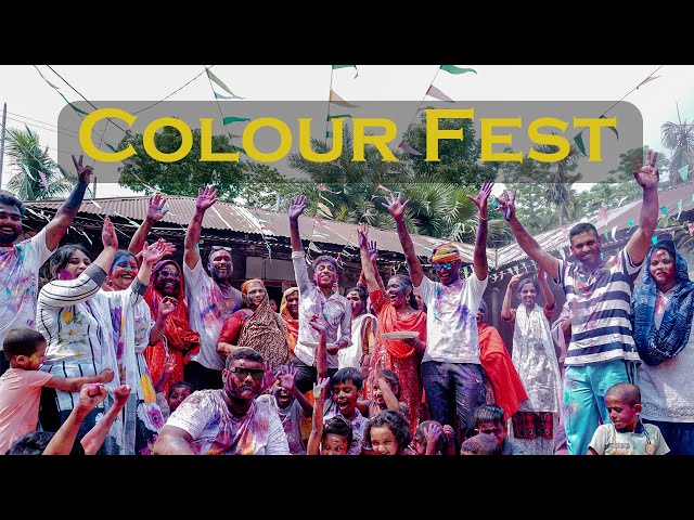 Colour Fest 2024 ||  Dhakai Sharee || Special Moments Events  || Rajshahi