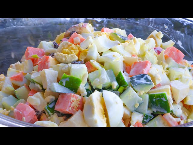 Cucumber Egg Salad | So Crunchy