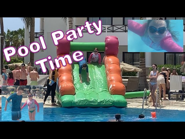 Pool Party Time | Hotel Parque La Paz | Playa De Las Americas | Tenerife | August 2024