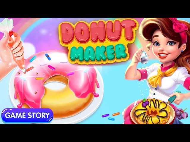 Sweet Donut Maker Game For Girls || New Cooking Game 2021