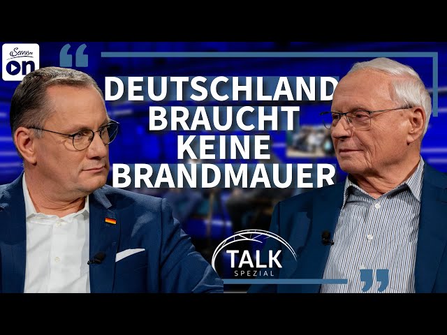 Chrupalla gegen Lafontaine: Das Duell zur Wahl in Deutschland | Talk Spezial