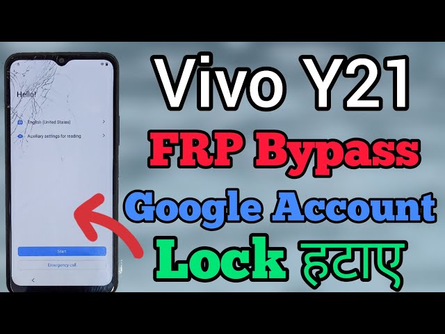 Vivi Y21 (V2111) || Frp Bypass || Android 12 || Google Account Unlock Umt || Without Pc Lock Tode.