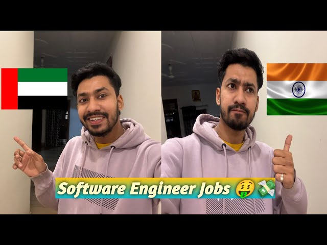 India vs Dubai Software Engineer Job 2024 | Websites, Salary, Living Expenses, Technology