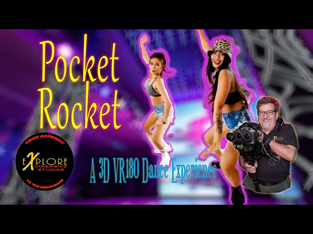 Song 06 Miss Aum & Miss Dear Dance to Pocket Rocket 8K 180 3D