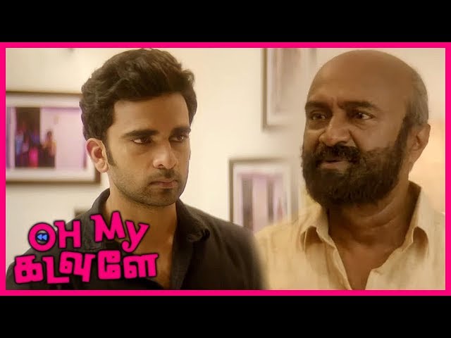 Oh My Kadavule Emotional Scene | Ashok Selvan learns about MS Baskar's past | Ritika Singh