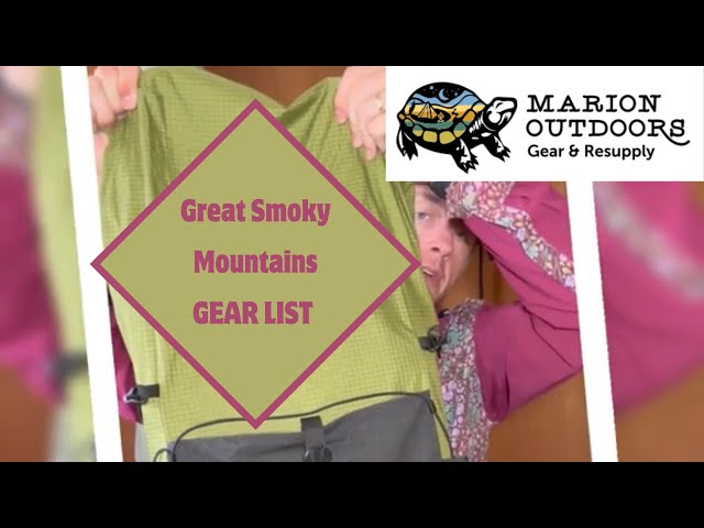 Great Smoky Mountains FULL GEAR LIST!