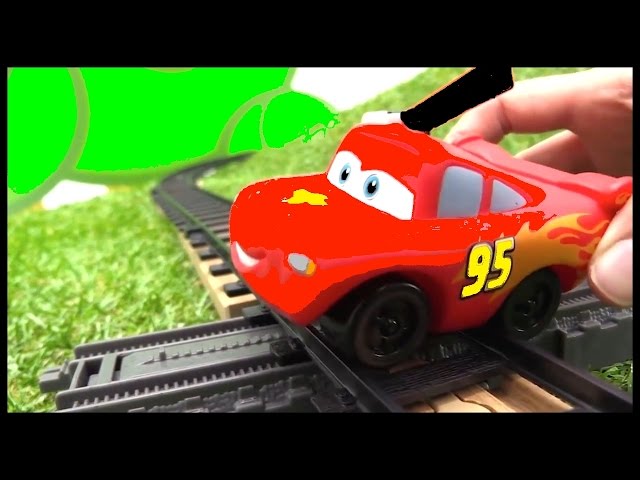 TRAIN SCHOOL! - Lightning McQueen - Toy Cars & Toy Trains Videos for kids. Videos for kids cartoons