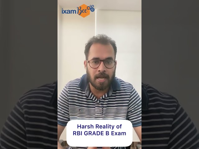 Harsh Reality of RBI GRADE B Exam #shorts #rbi #rbigradebexam