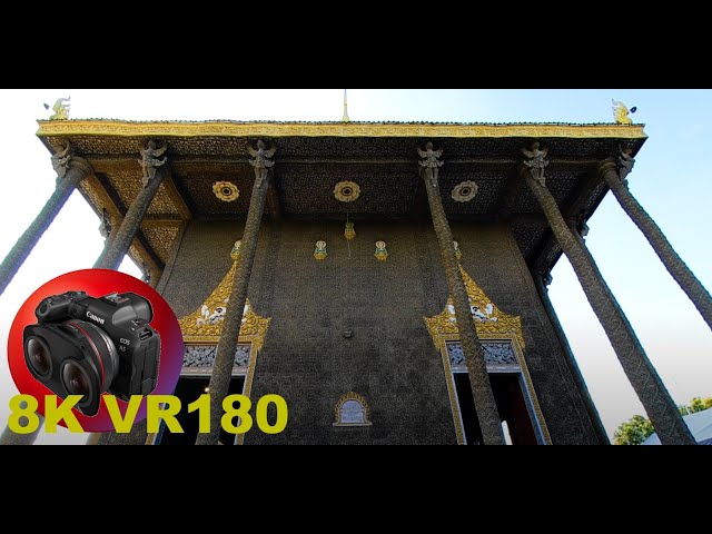 Wat Moha Montrey Sihanouk Boulevard in Phnom Penh Cambodia 8K 4K VR180 3D (Travel Videos ASMR Music)